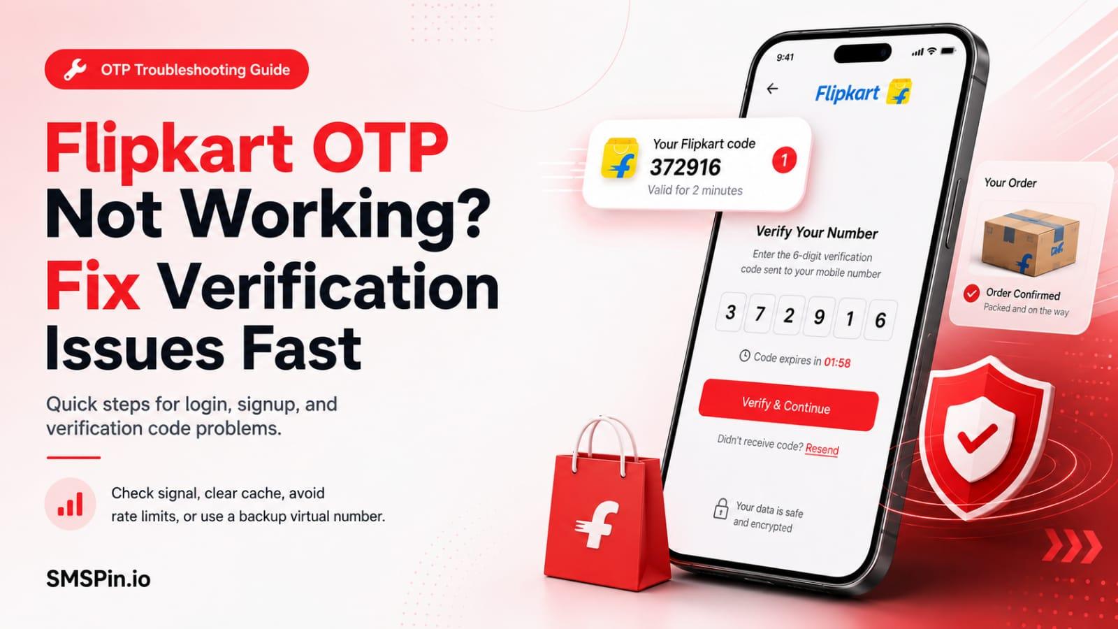 Flipkart OTP Not Working? Fix Verification Code Fast