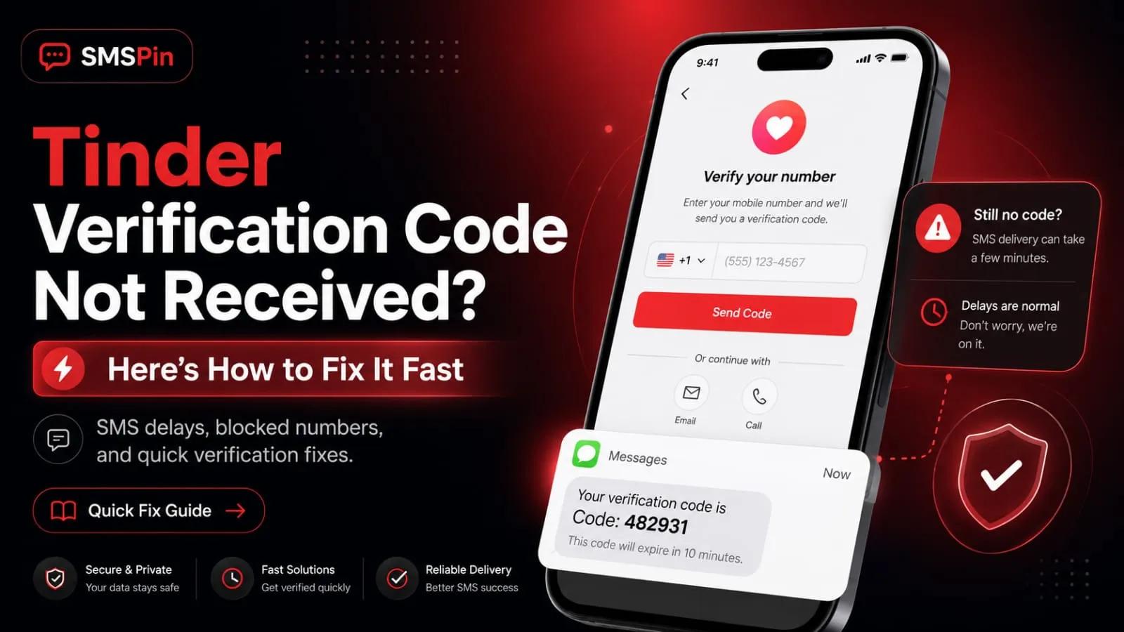 Didn’t Receive Tinder Verification Code Fix It Fast