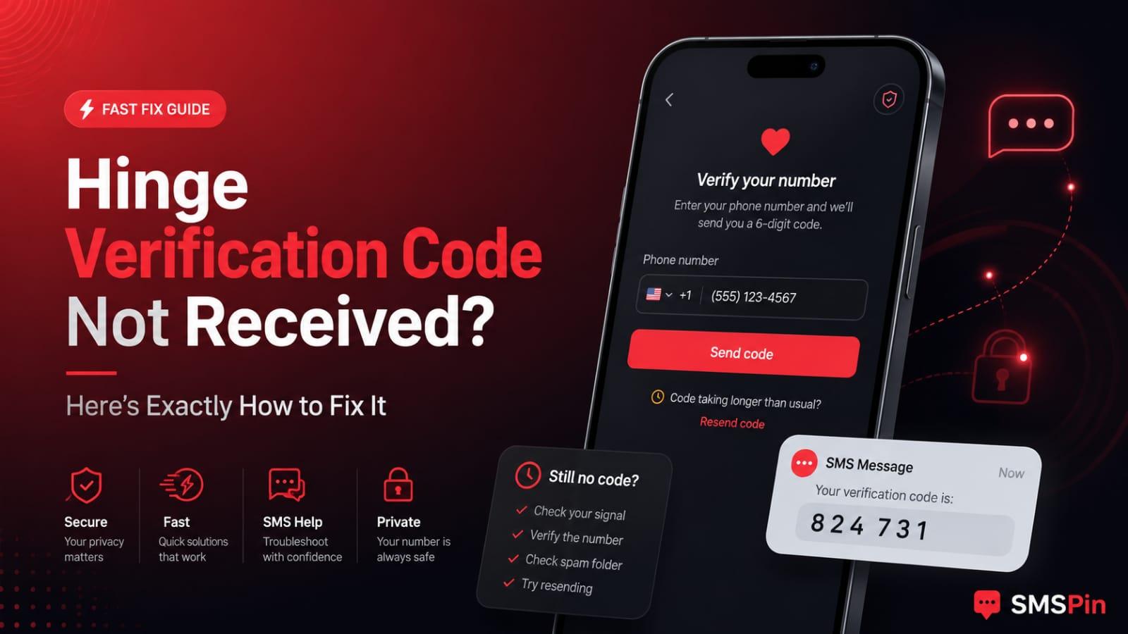 Hinge Verification Code Not Received How to Fix It Fast