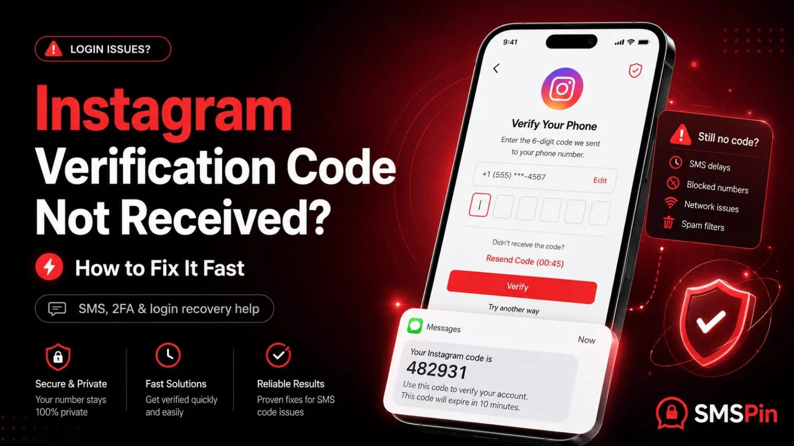 Instagram Verification Code Not Received Fix It Fast