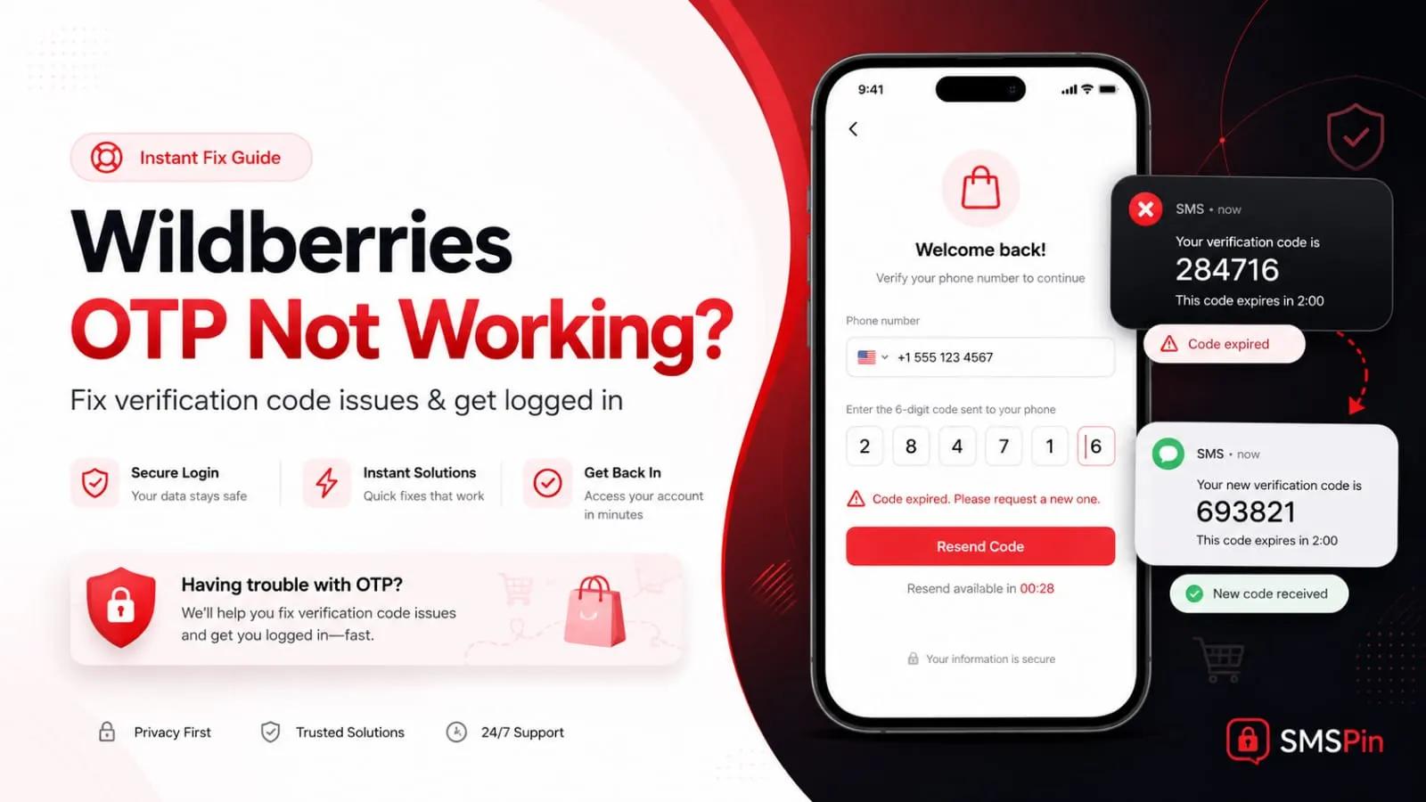 Wildberries OTP Not Working Here’s How to Fix It