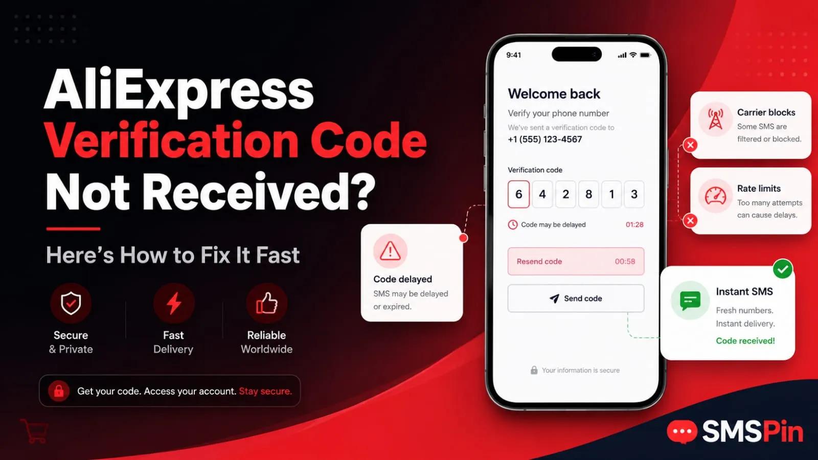 AliExpress Verification Code Not Received How to Fix It Fast