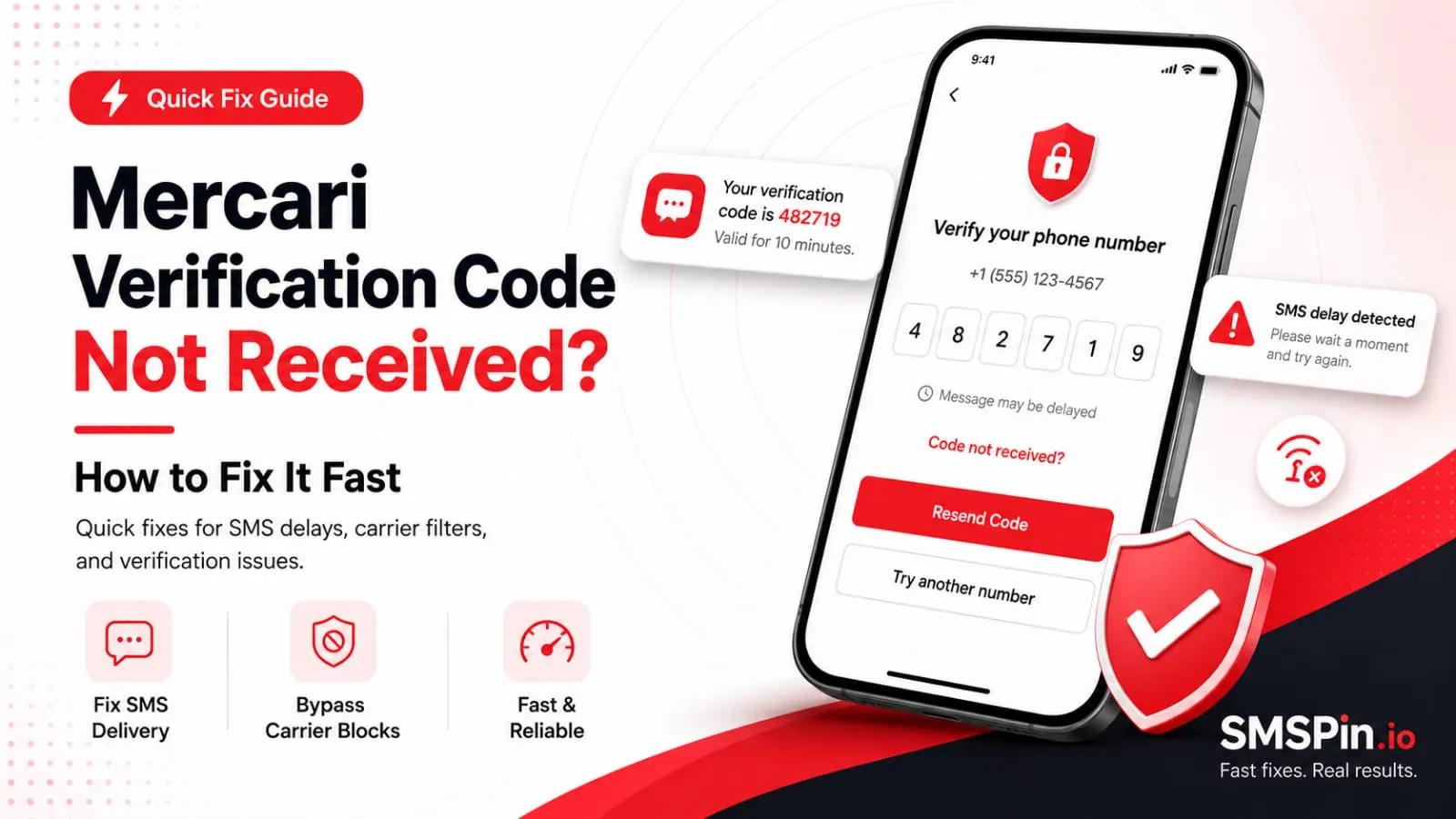 Mercari Verification Code Not Received Here’s the Fix
