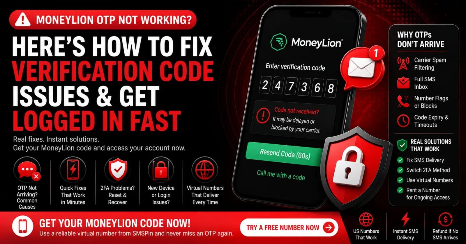 MoneyLion OTP Not Working Here’s How to Fix It