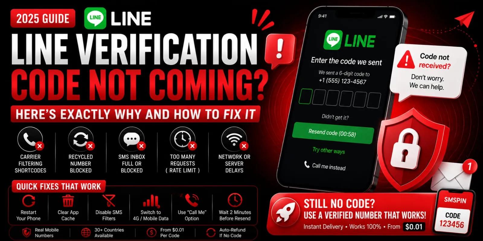 LINE Verification Code Not Coming Here’s How to Fix It