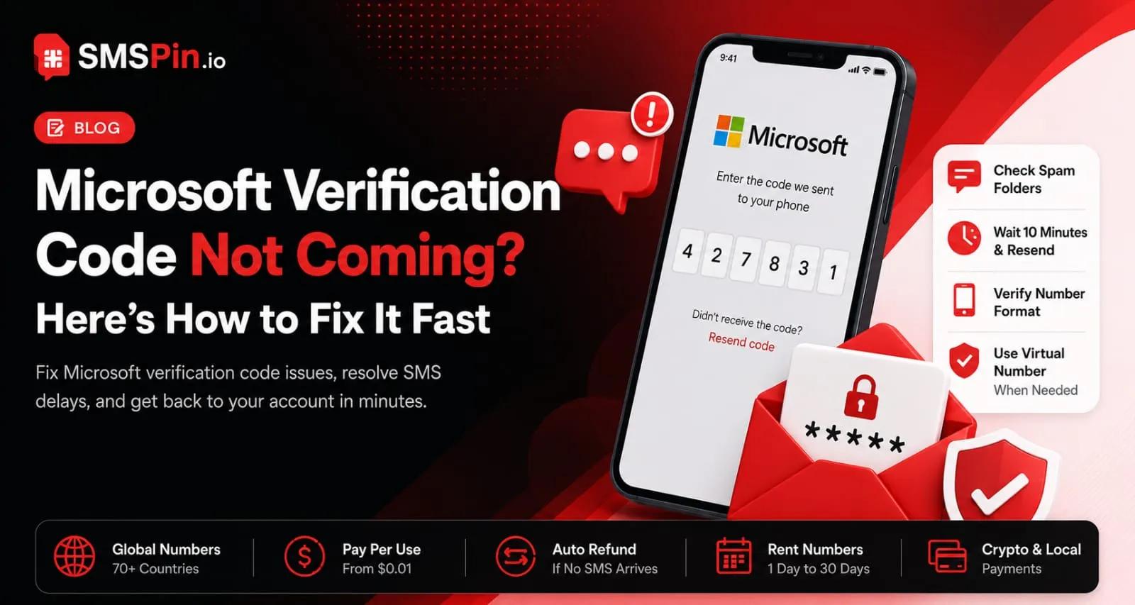 Microsoft Verification Code Not Coming Here’s How to Fix It