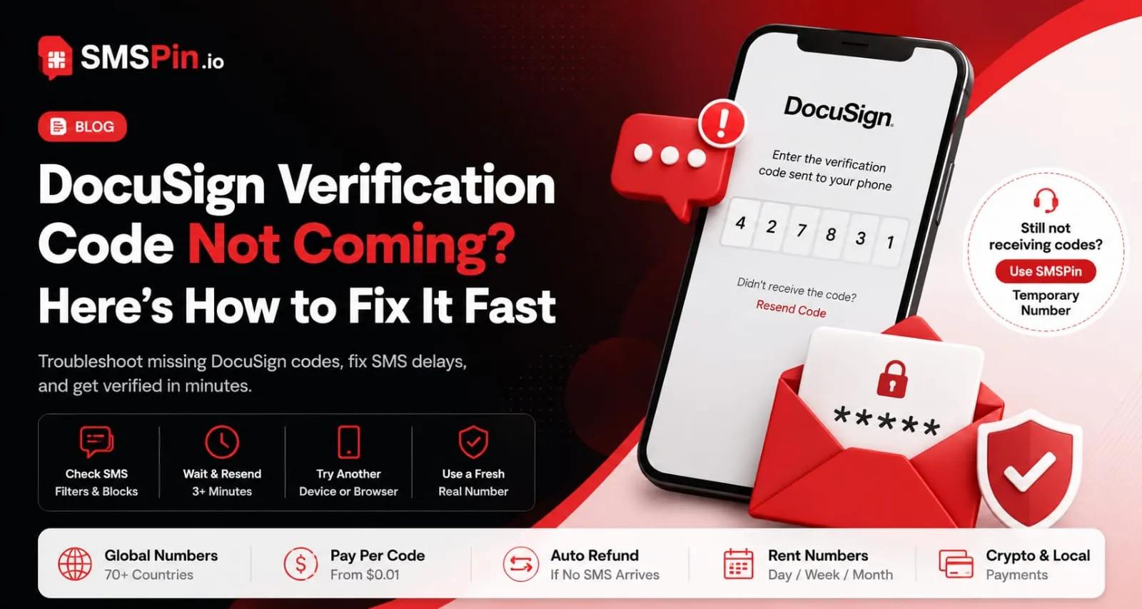 DocuSign Verification Code Not Coming Here’s How to Fix It