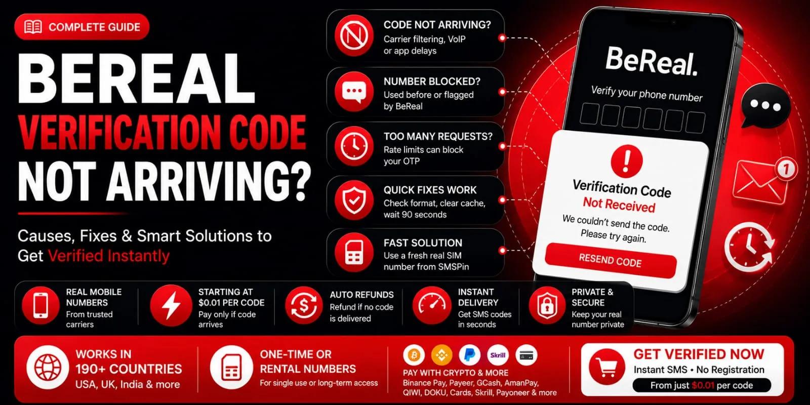 BeReal Verification Code Not Coming Here’s How to Fix It