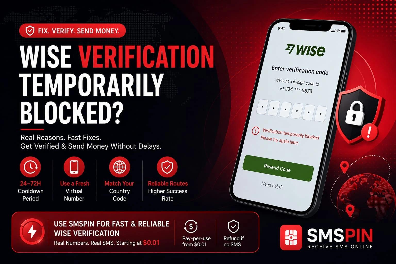 Wise Temporarily Blocked From Verification? Here’s How to Fix It