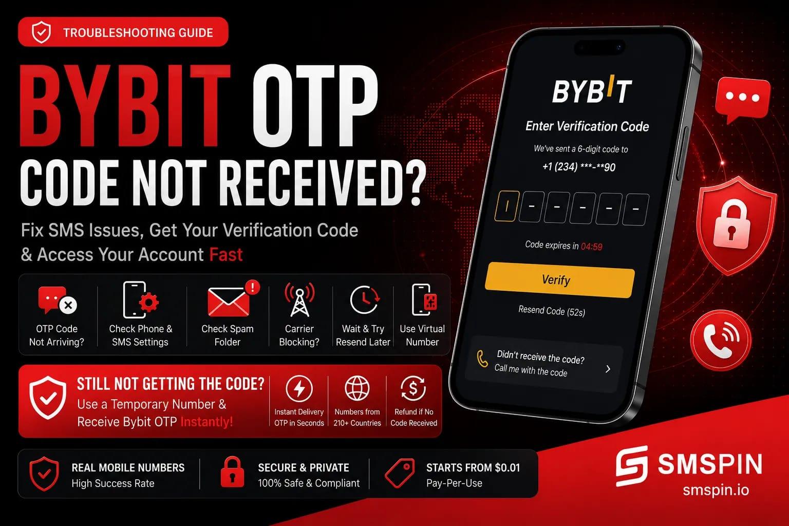 Bybit OTP Code Never Received? Here's How to Fix It