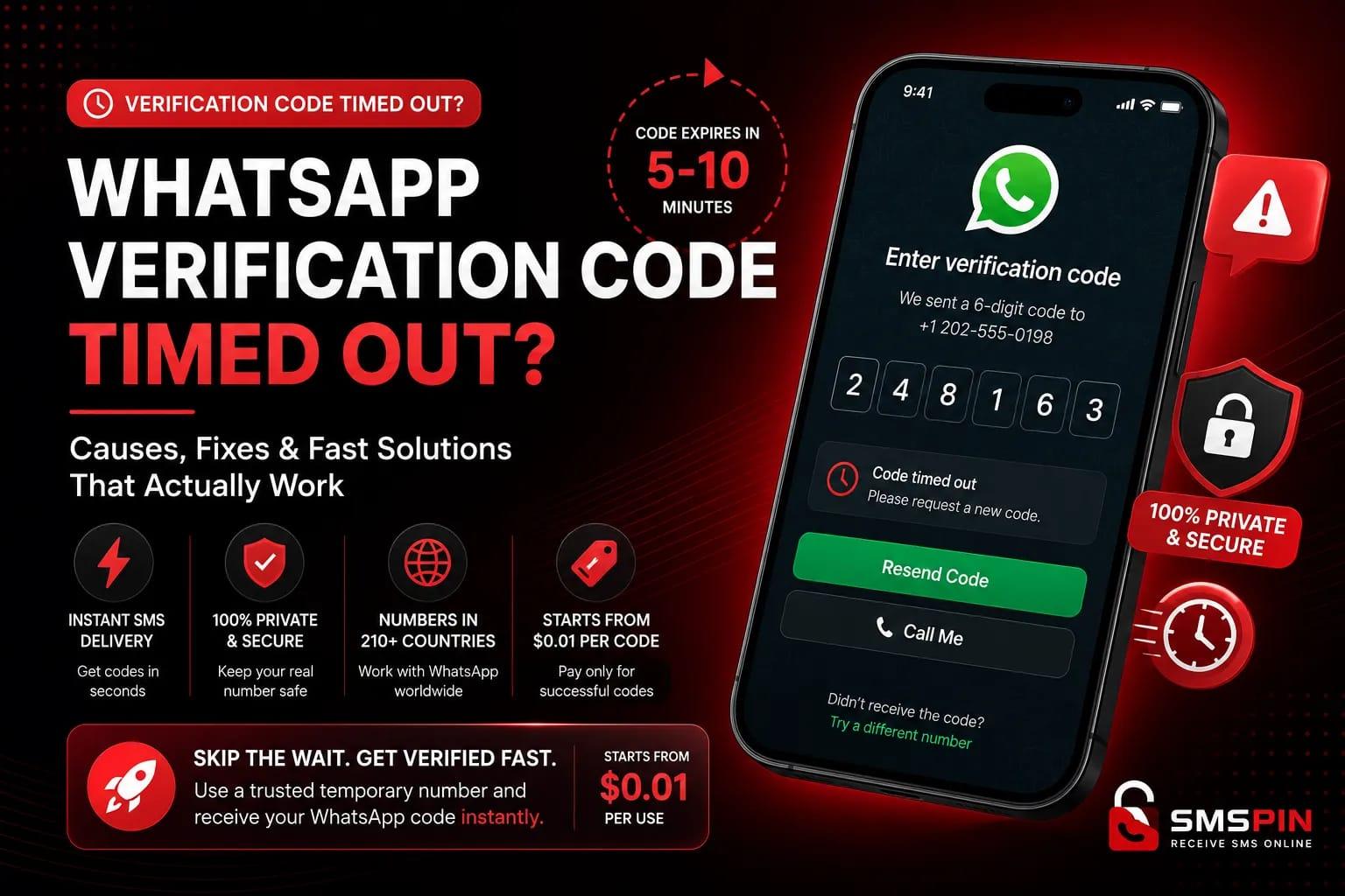 WhatsApp Verification Code Timed Out? Try These Fixes
