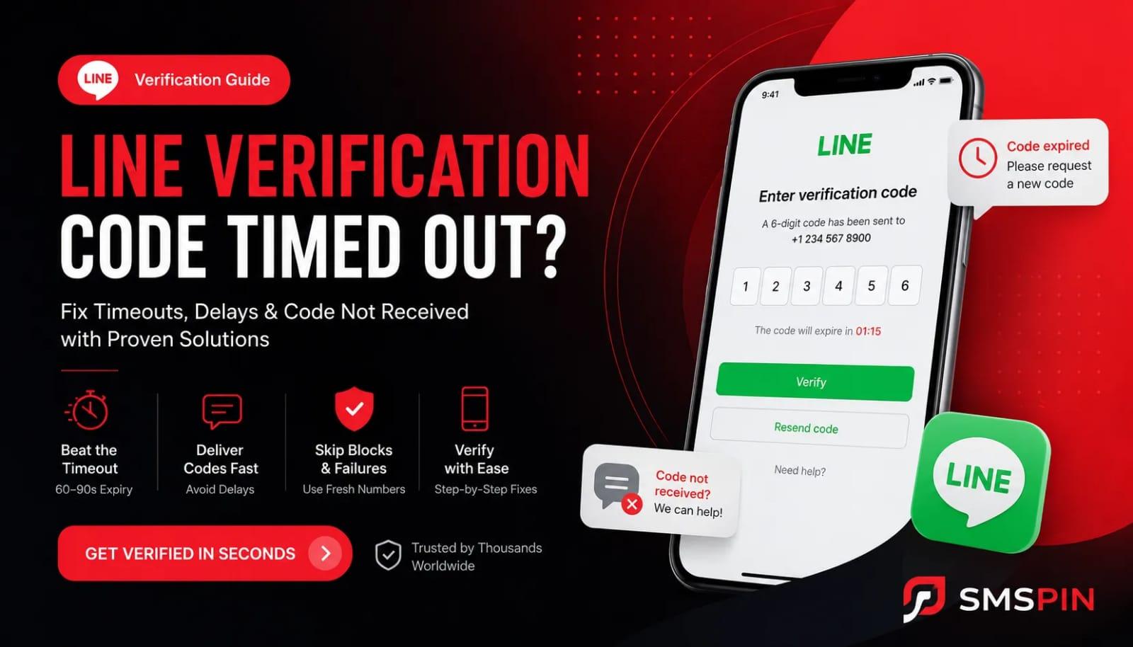Line Verification Code Timed Out? Best Fixes