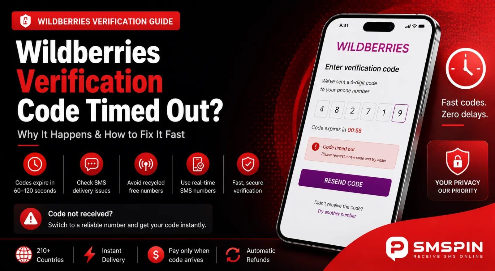 Wildberries Verification Code Timed Out? Try This