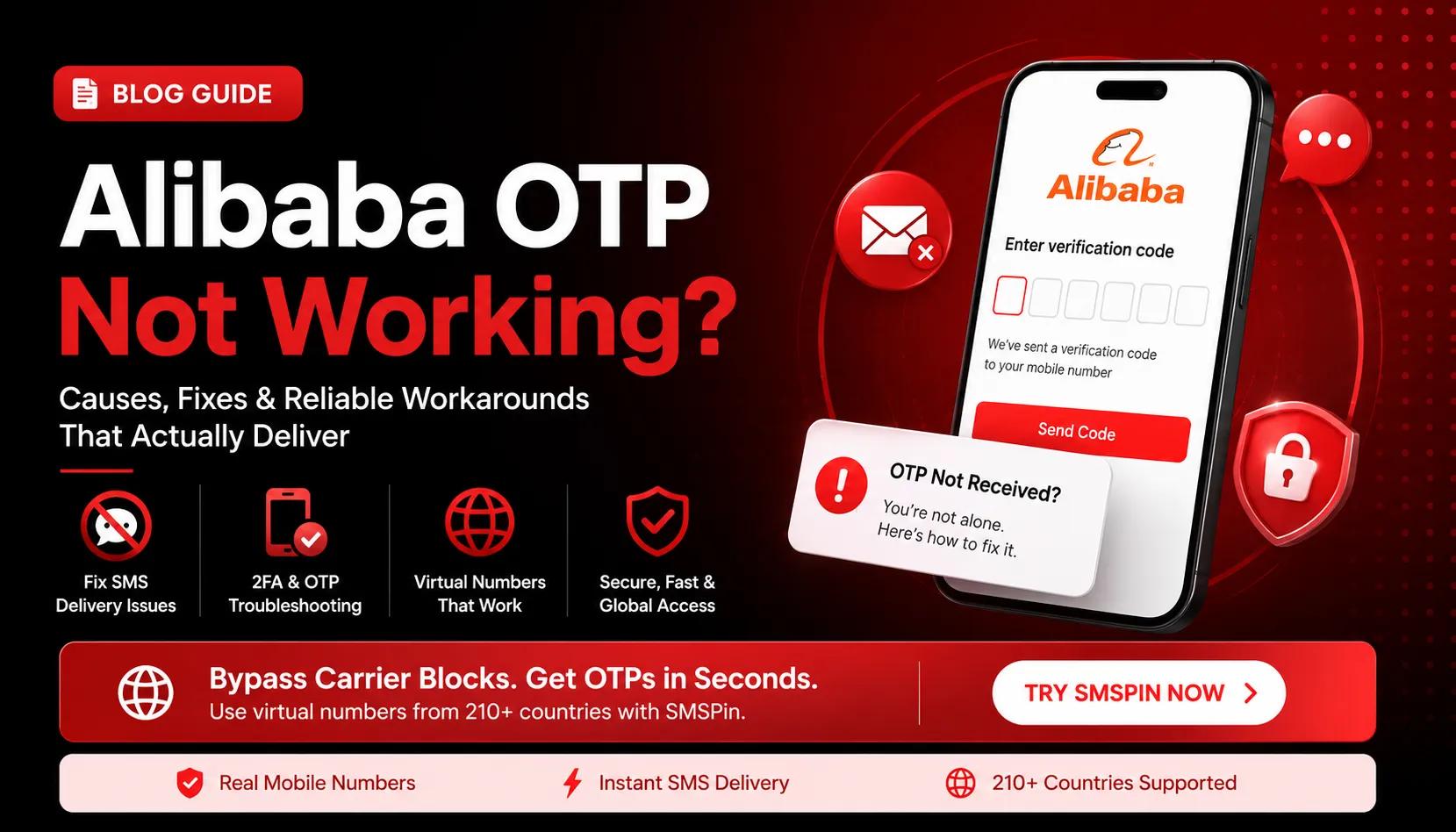 Alibaba OTP Not Working? Fix Verification Code Fast