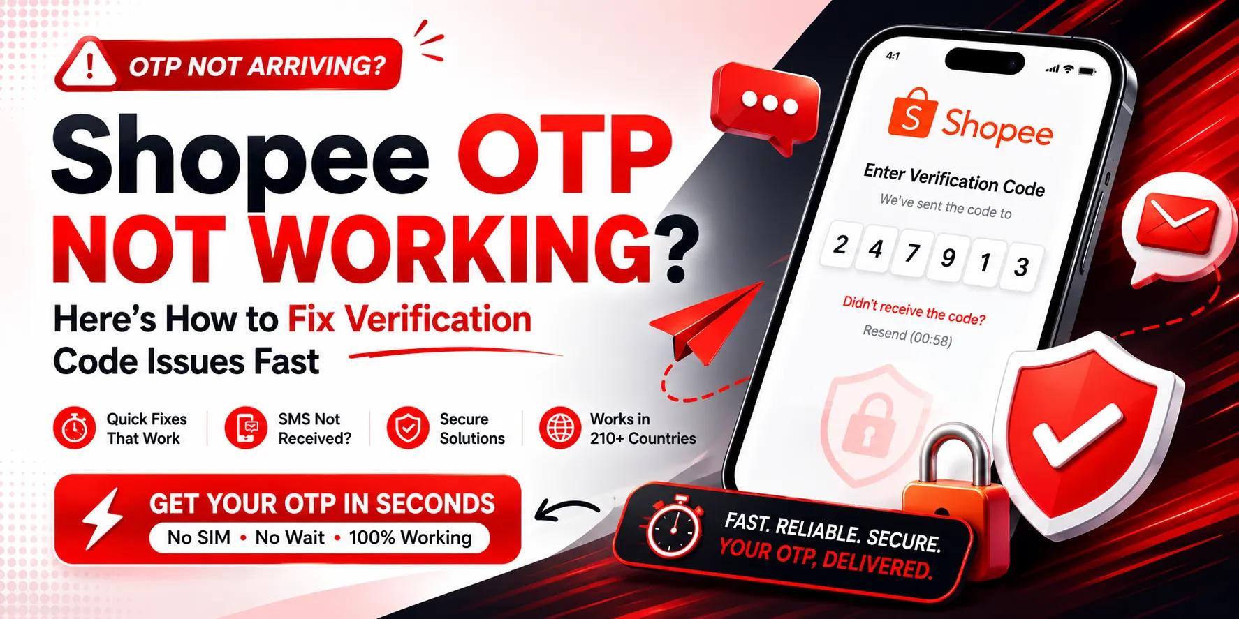 Shopee OTP Not Working? Fix Verification Code Fast