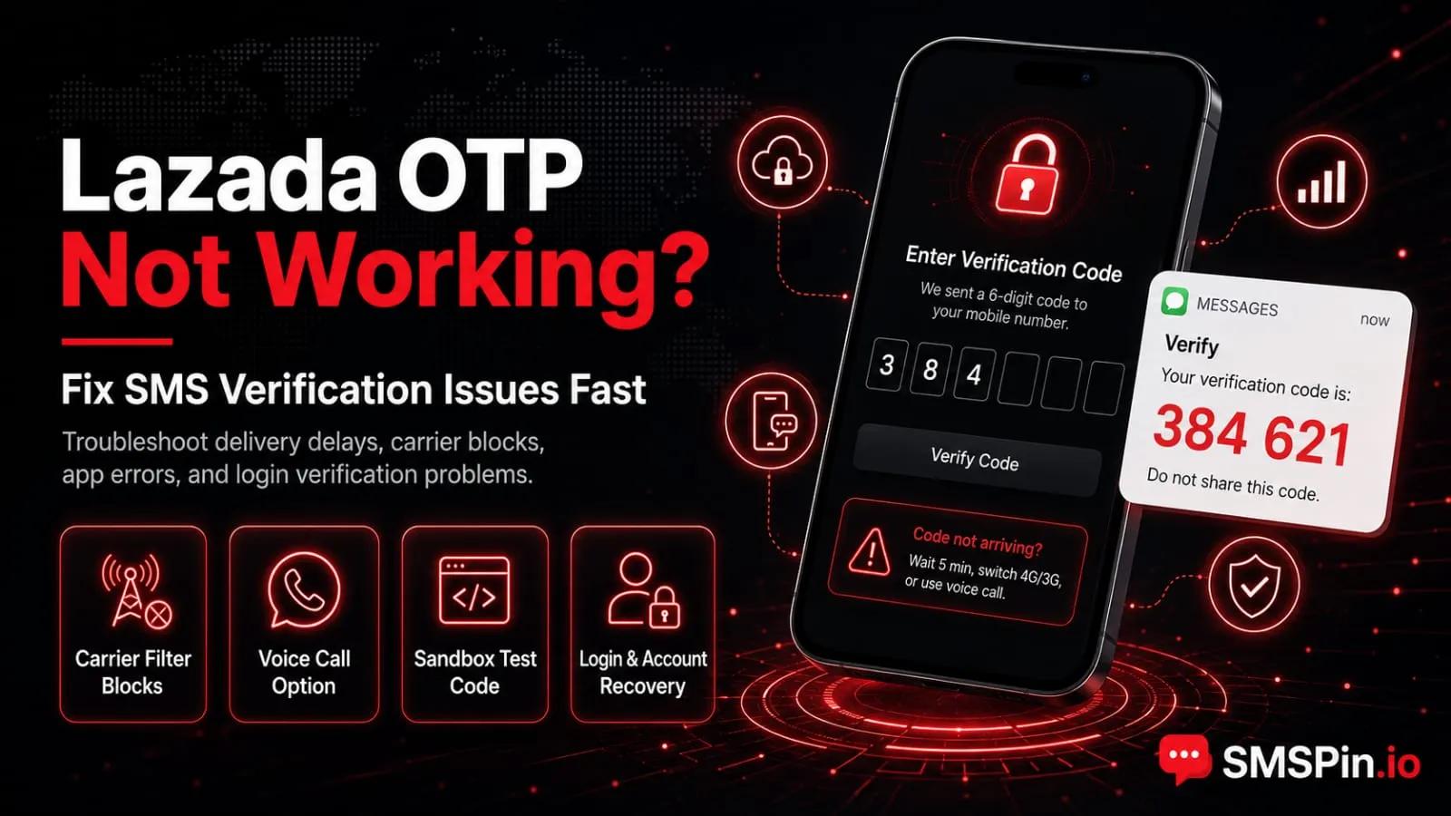 Lazada OTP Not Working? Fix Verification Code Fast