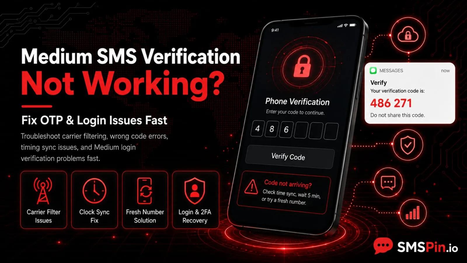 Medium Verification Code Not Arriving Issue Guide