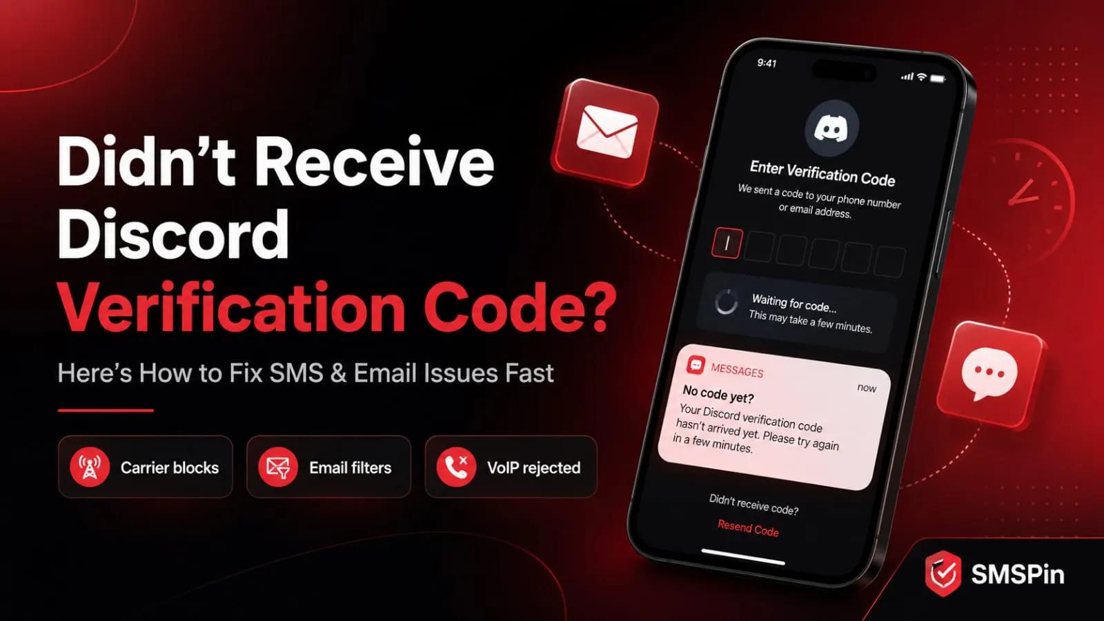 Discord Verification Code Not Received How to Fix It Fast