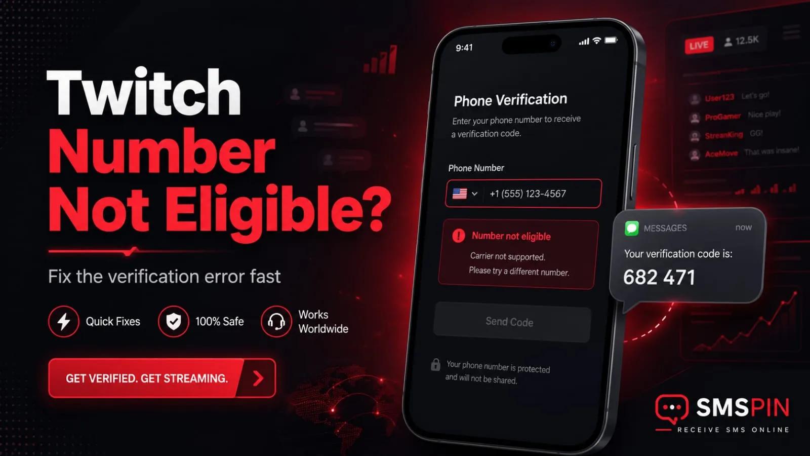 Twitch Phone Number Not Eligible Here’s How to Fix It