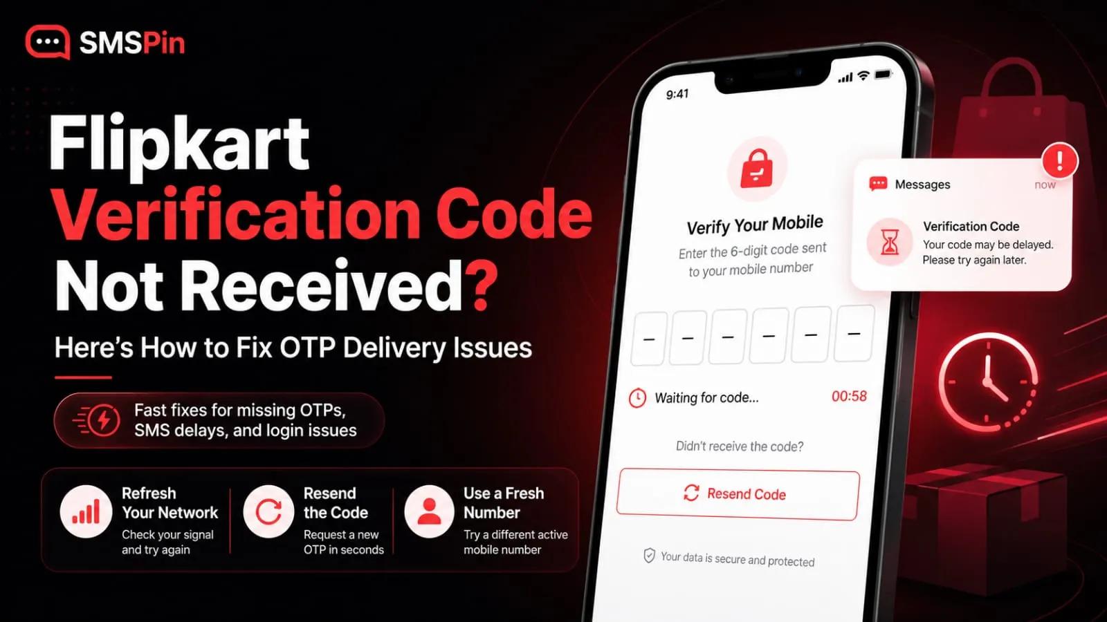 Flipkart Verification Code Not Received Here’s the Fix