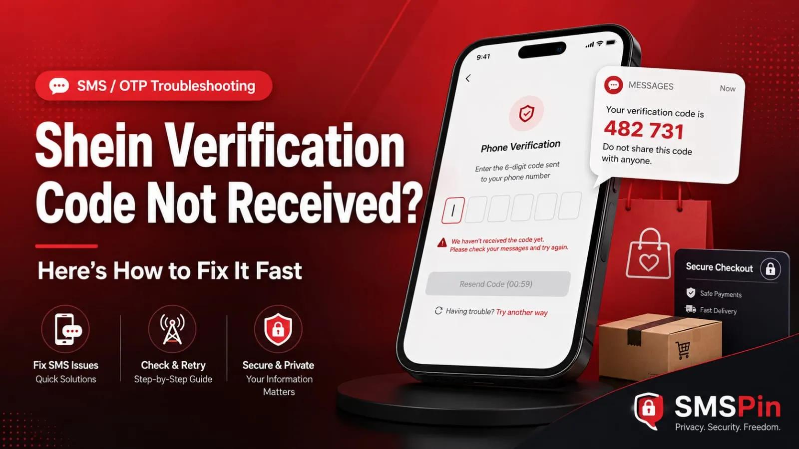 Shein Verification Code Not Received Here’s the Fix