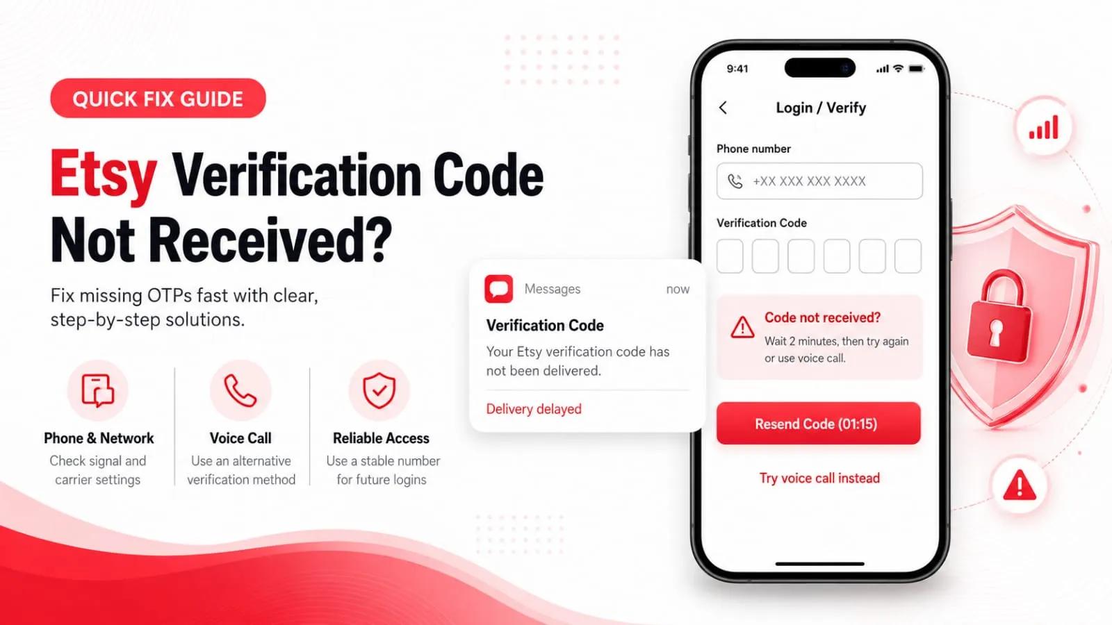 Etsy Verification Code Not Received Here’s the Fix