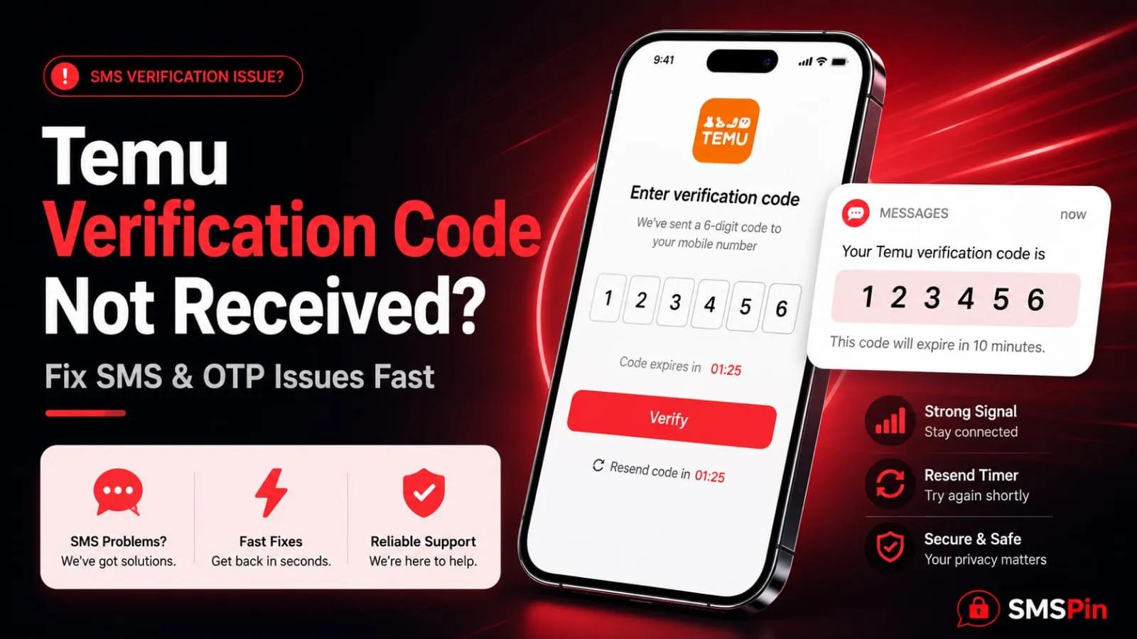 Temu Verification Code Not Sending Here’s the Fix