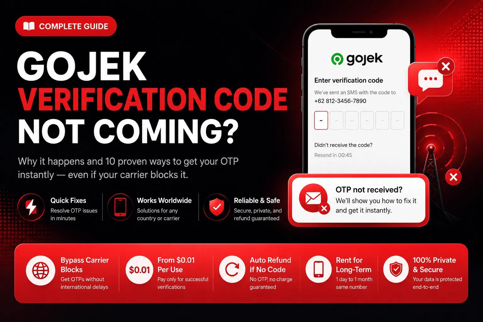 Gojek Verification Code Not Coming Here’s How to Fix It