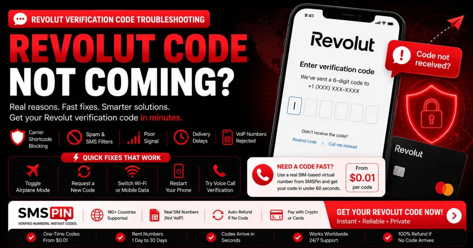 Revolut Verification Code Not Coming Here’s How to Fix It