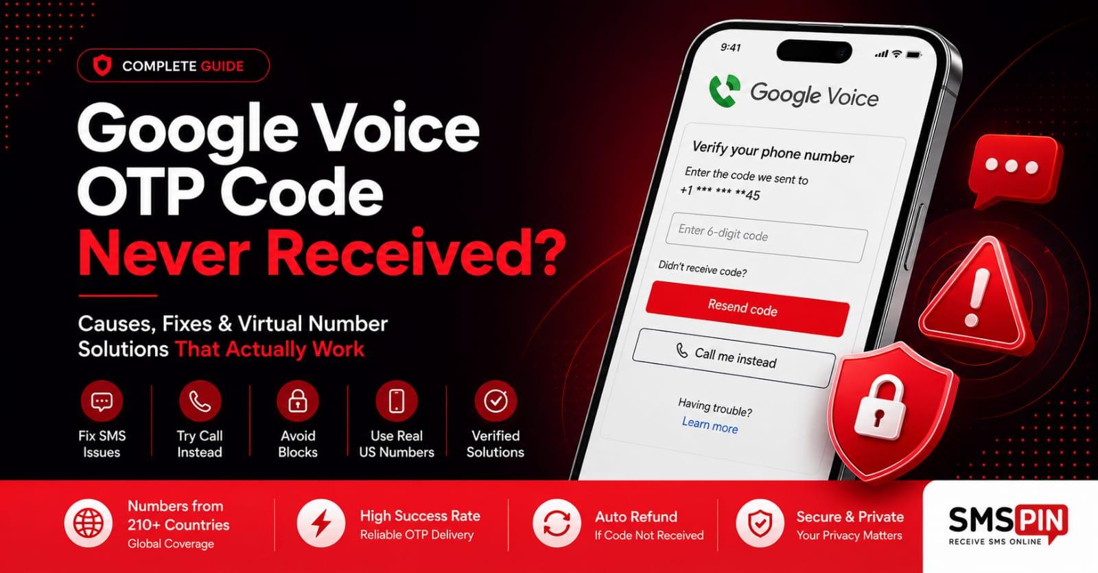 Google Voice OTP Code Never Received Here’s How to Fix It