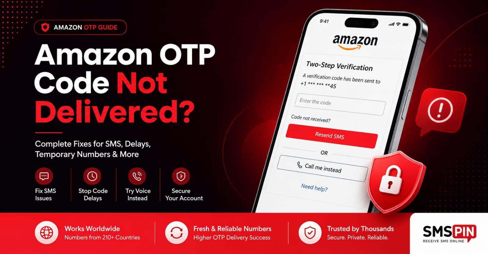 Amazon OTP Code Never Received Here’s How to Fix It