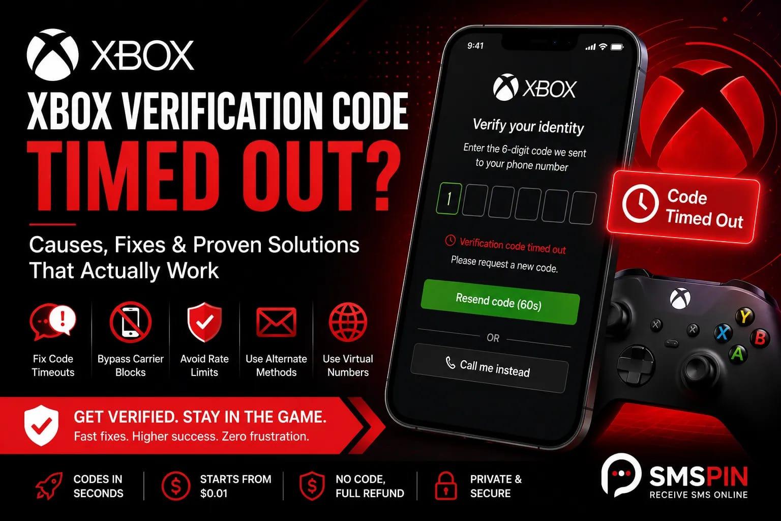 Xbox Verification Code Timed Out? Fix It Fast