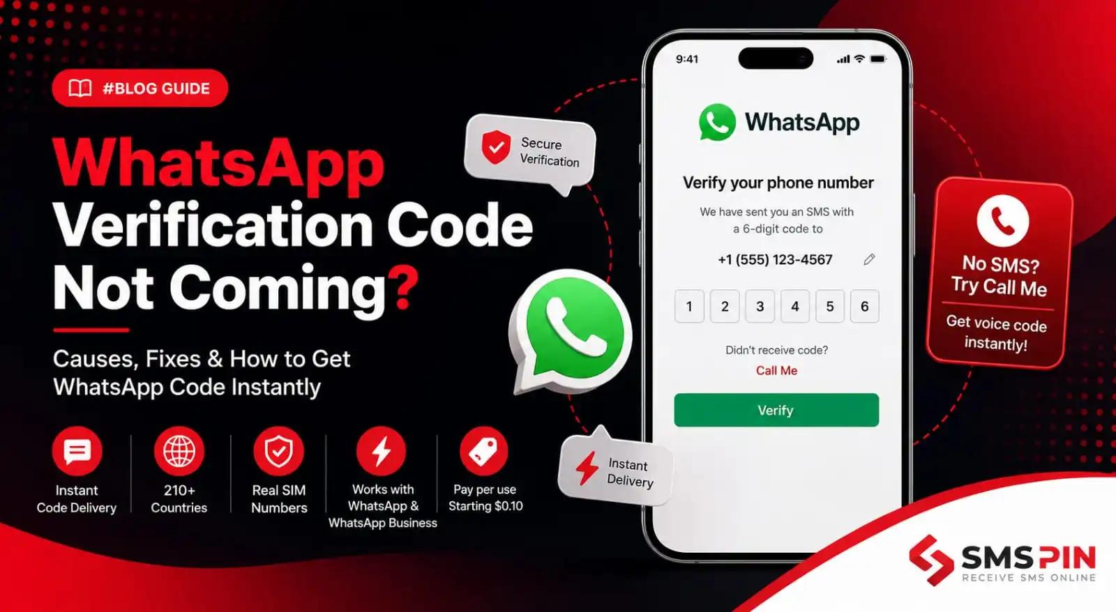 WhatsApp Verification Code Not Received? Fix Fast