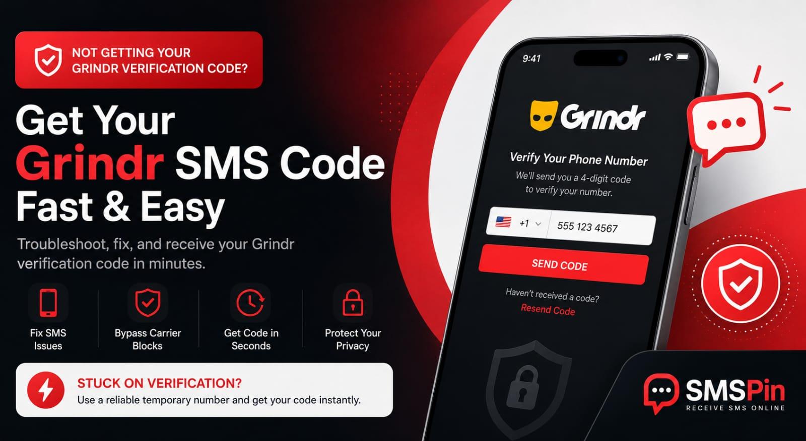Grindr Verification Code Not Working? Easy Fixes