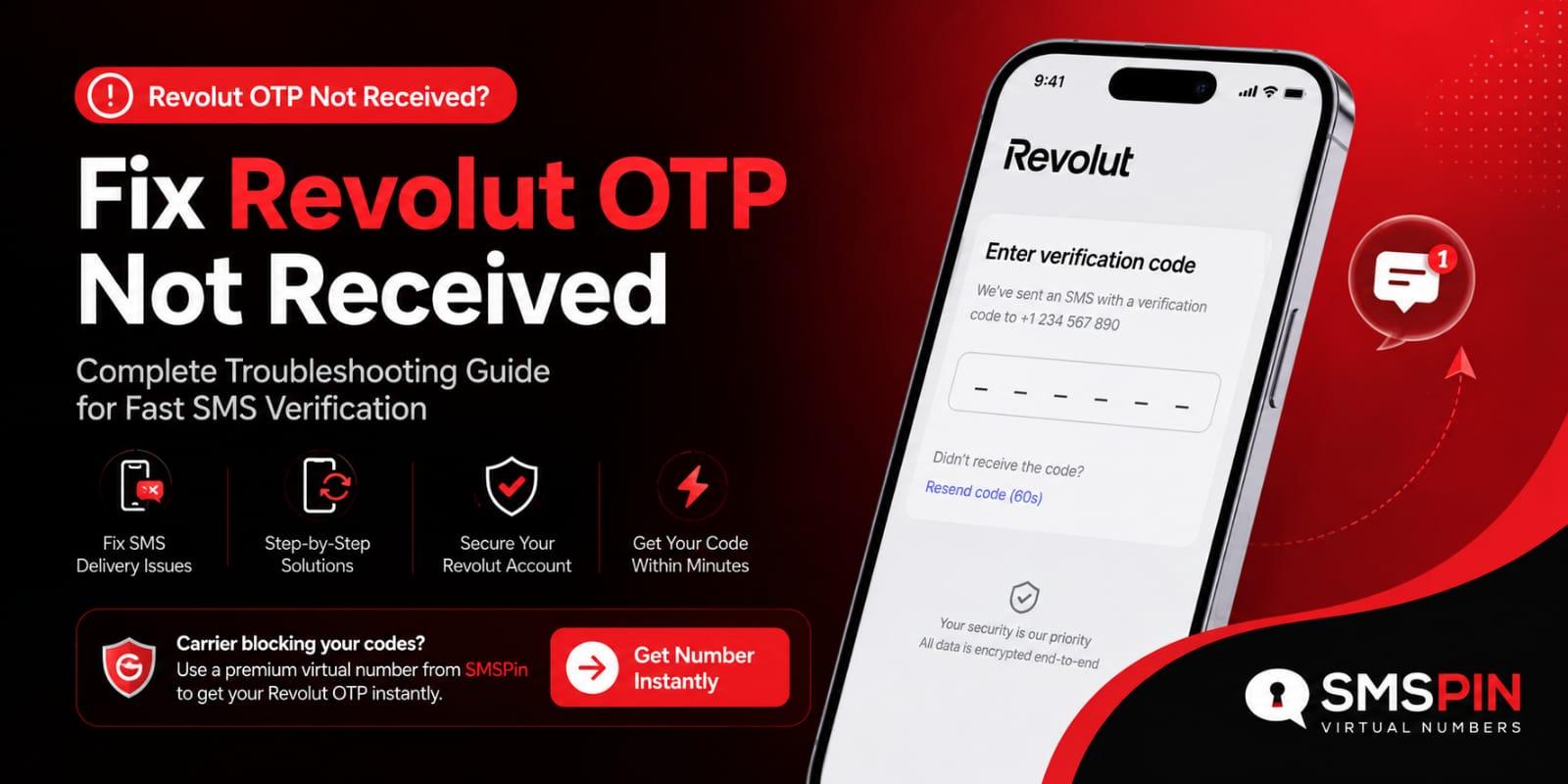Revolut Verification Code Not Received? Here's the Fix